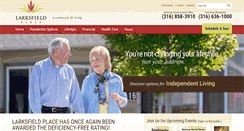 Desktop Screenshot of larksfieldplace.org